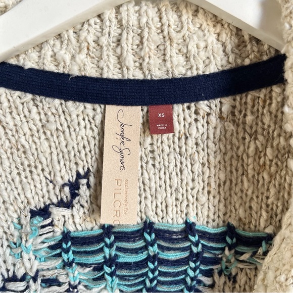Pilcro Jennifer Symons Octopus Cardigan Sweater - Picture 5 of 14